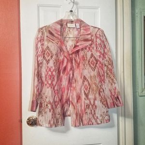 Chico's sheer jacket